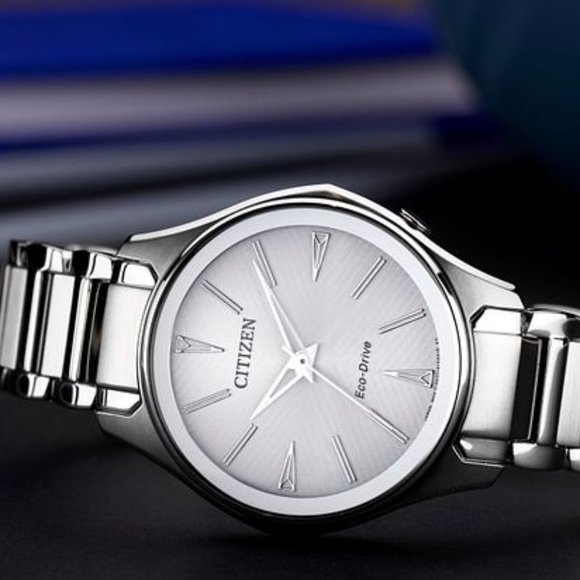 ?Citizen Women\'s Silver Eco-Drive Watch main image 4